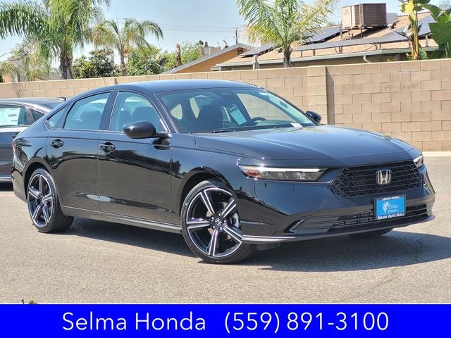 2026 Honda Accord SE in Crystal Black Pearl — front three-quarter view